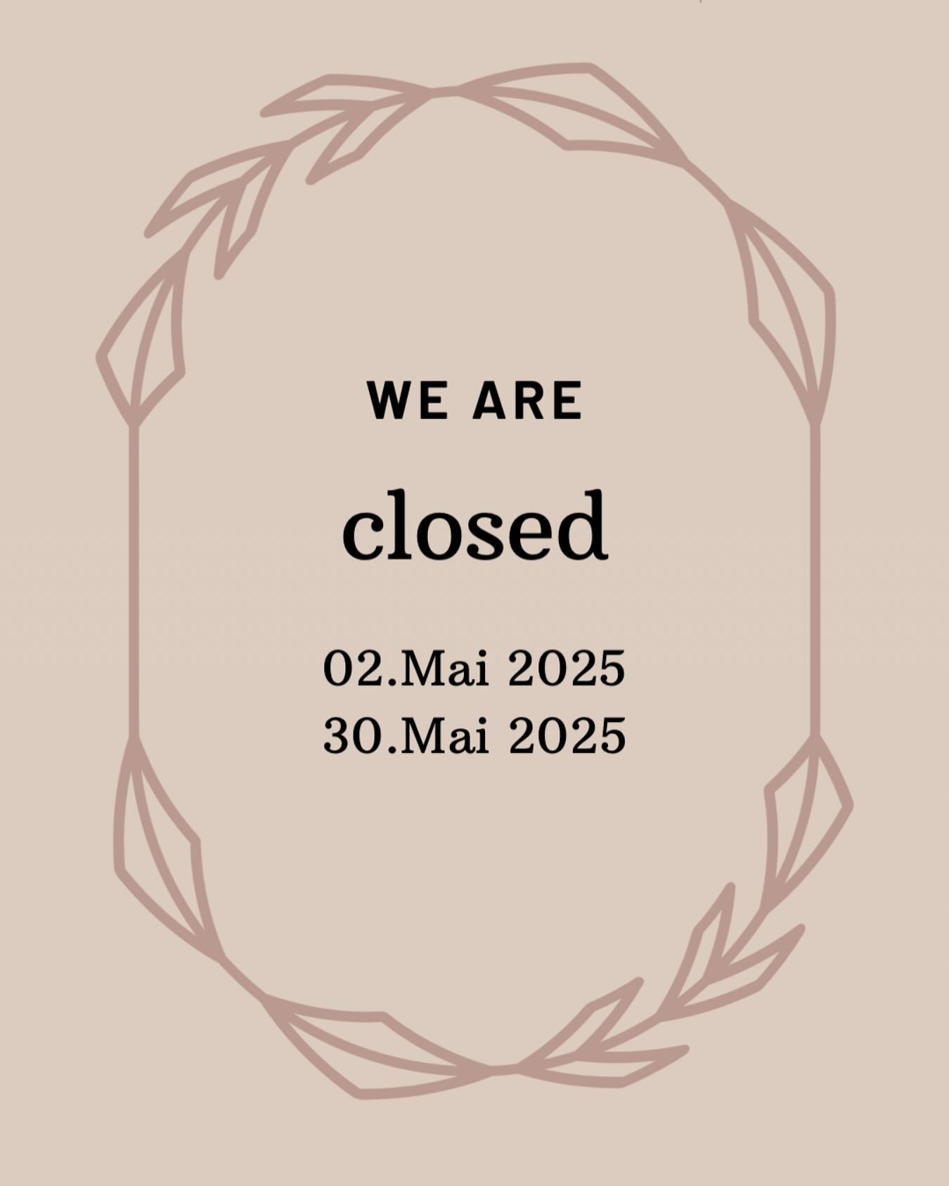 Liebe Patienten,
An diesen genannten Tagen bleibt unser MVZ geschlossen.
Ansonsten sind wir wie gewohnt für euch da!
Danke für euer Verständnis – wir freuen uns, euch bald wiederzusehen!Euer MVZ-Team😊