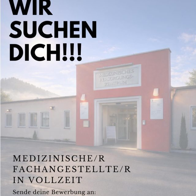 Vielleicht passt du genau zu uns - und wir zu dir🧡Wir suchen Verstärkung! 🔎
MFA (m/w/d) in Vollzeit – bewirb dich jetzt und werde Teil unseres Teams.