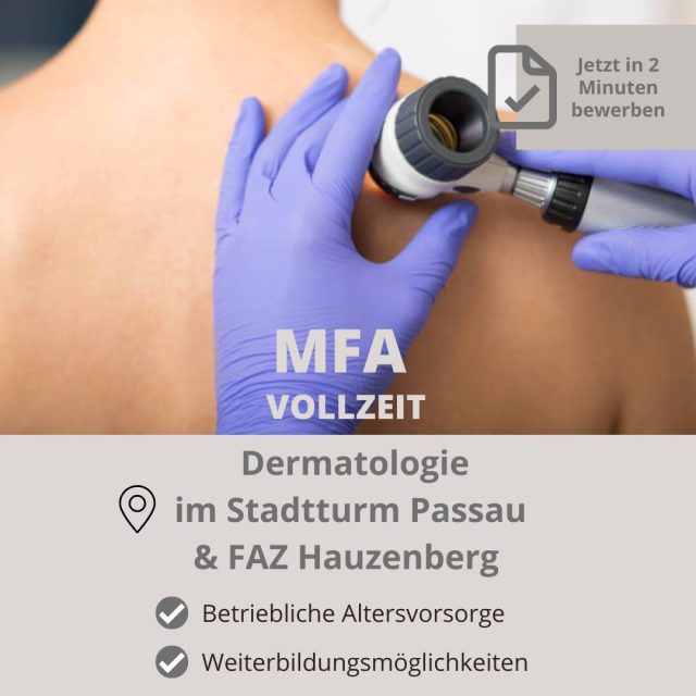 Deine Karriere in bester Haut🧴☀️ Werde Teil unseres Dermatologie-Teams und hilf Patient:innen, sich rundum wohlzufühlen🧡